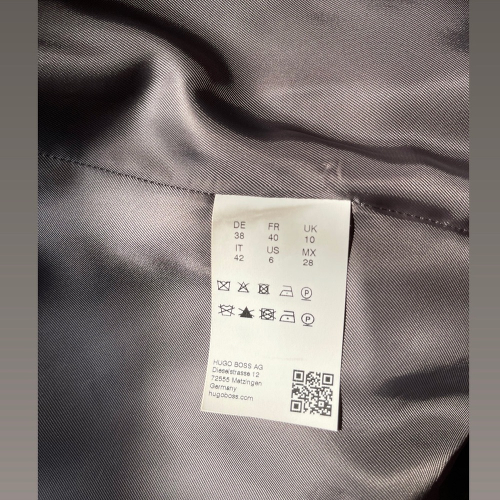Boss by Hugo Boss Tricolor Beautiful Coat - Picture 6 of 7